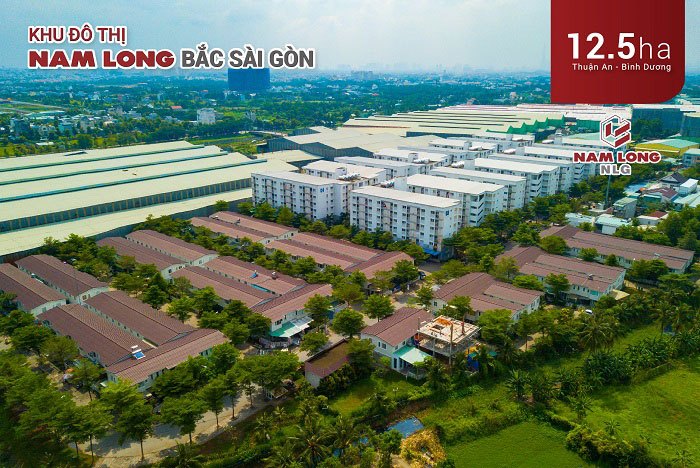 Khu đô thị Ehome 4 Bắc Sài Gòn của Nam Long Group tại Thuận An, Bình Dương.