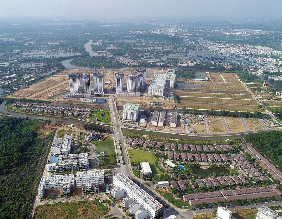 Khu đô thị Mizuki Park của Nam Long Group đã triển khai tại Bình Hưng, Bình Chánh.