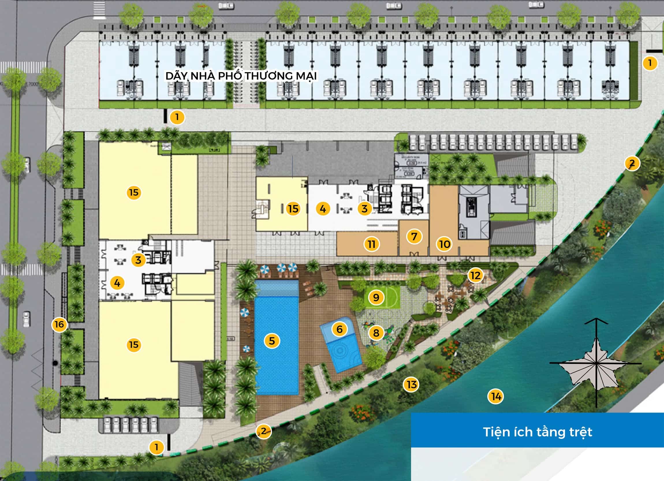Mặt bằng tiện ích tòa căn hộ MP1 và MP2 dự án Mizuki Park. Mặt bằng tiện ích tòa căn hộ MP1 và MP2 dự án Mizuki Park.