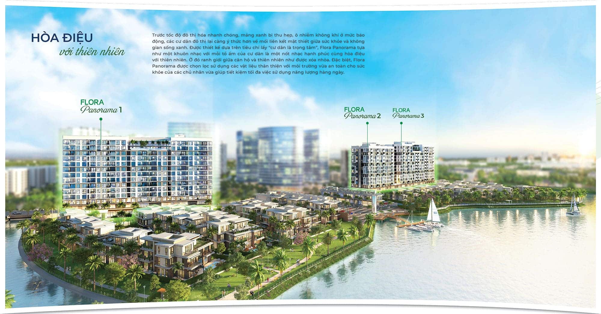 Căn hộ Flora Panorama tại khu đô thị Mizuki Park sở hữu tầm view đắt giá. Căn hộ Flora Panorama tại khu đô thị Mizuki Park sở hữu tầm view đắt giá.