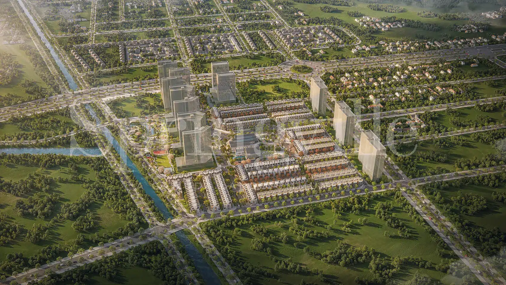 Spring Ville – Khu đô thị hiện đại tại Nhơn Trạch, nơi thiên nhiên hài hòa cùng tiện ích đẳng cấp.