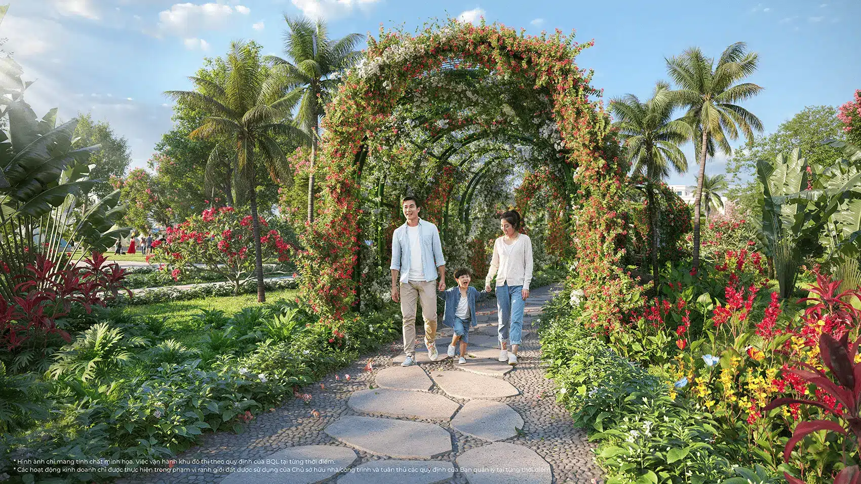 Công viên sinh thái bên trong dự án Vinhomes Green City, điểm đến lý tưởng cho cuộc sống hiện đại và gần gũi thiên nhiên.